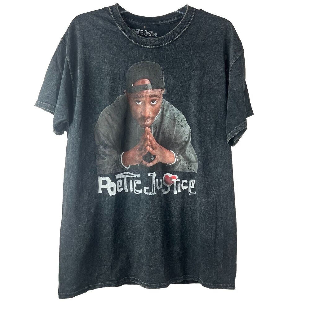Tupac Shakur Poetic Justice Movie Size M/L 2pac T-Shirt